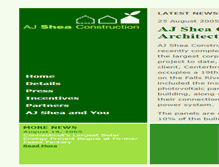 Tablet Screenshot of green.ajshea.com